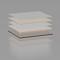 High Quality Layered Mattress Construction With Supportive Foam And Comfort Layers