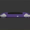 Purple Game Boy Advance Handheld Gaming Console With Pokémon Emerald