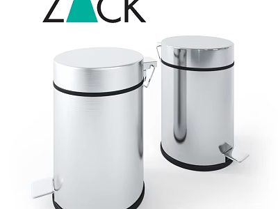 Stainless Steel Pedal Trash Cans For Daily Household Washing And Cleaning 3d model