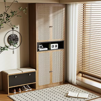 Shoe cabinet 3d model