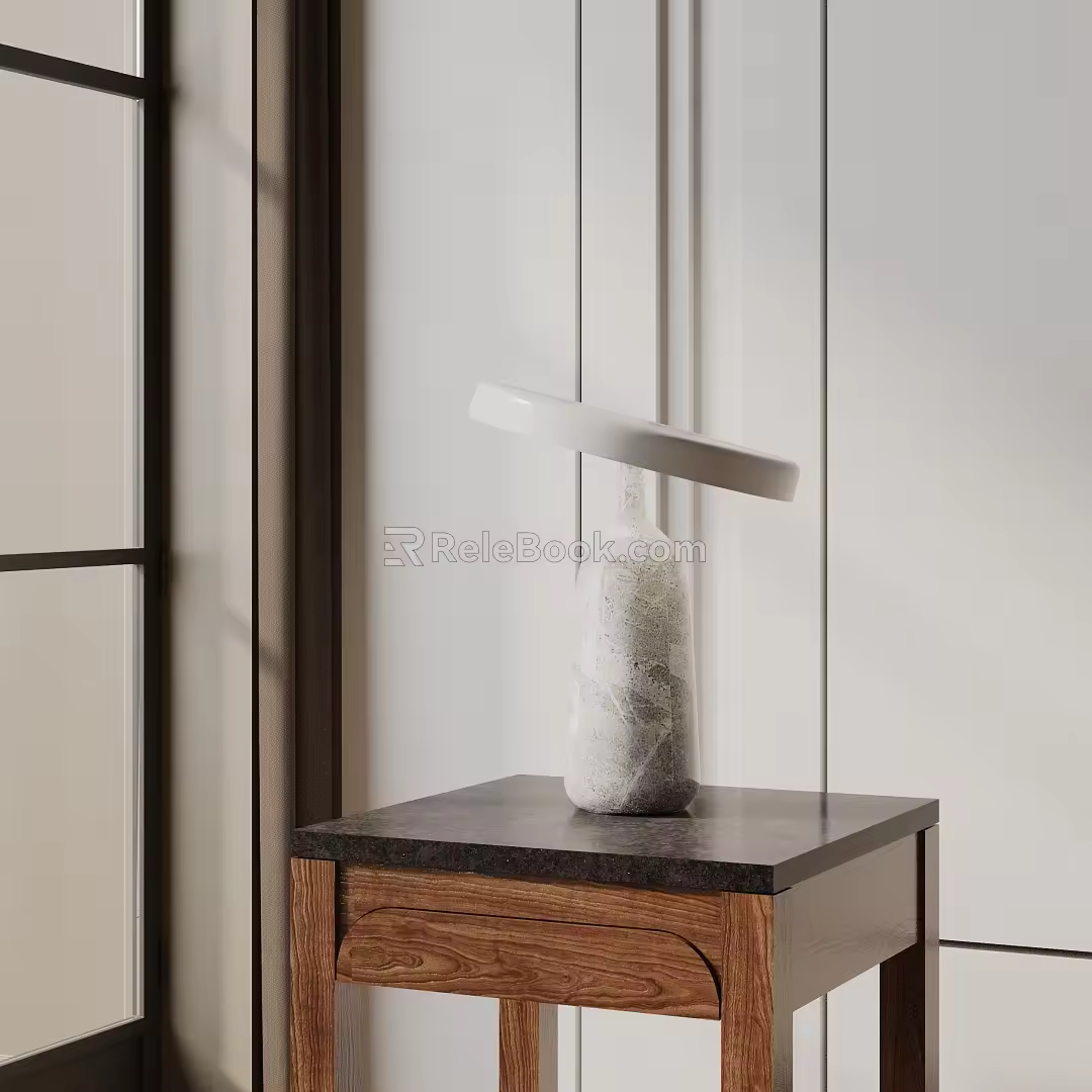 Modern table lamp 3d model