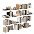 Modern Books 3d model