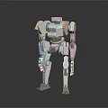 Modern Robot Assistant Small Robot Butler 3d model