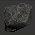 Natural Unpolished Stone Decorative Piece For Interior Design With Rough Texture And Irregular Shape