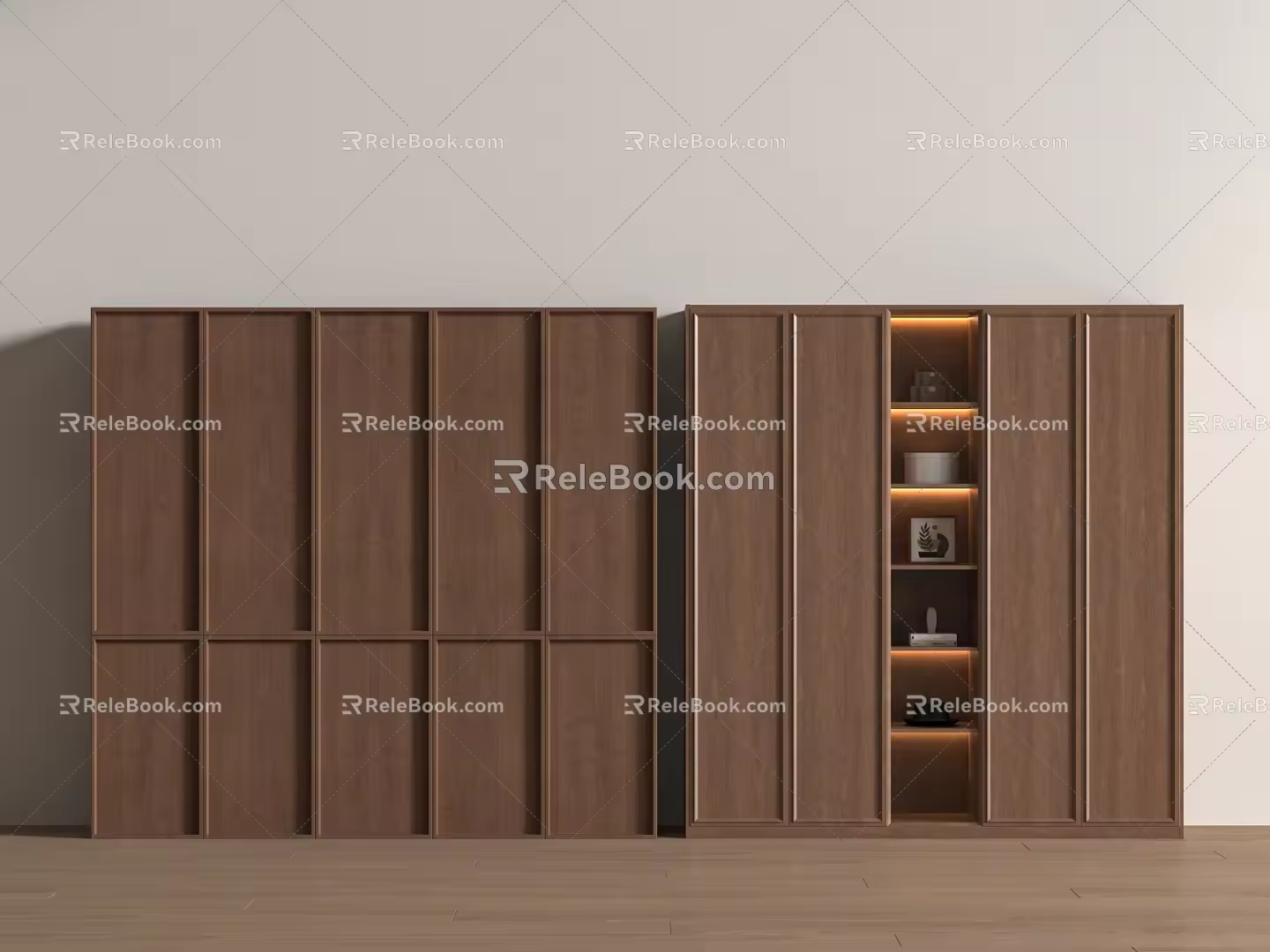 Middle Ancient Wardrobe Middle Ancient Style Wardrobe 3d model