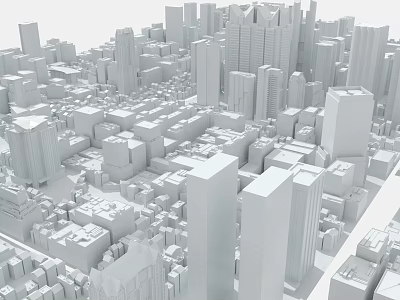 urban planning 3d model