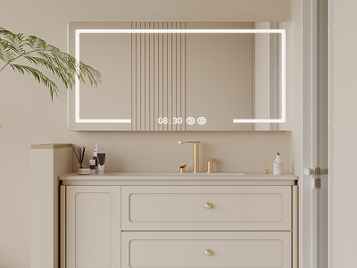 modern sink bathroom cabinet model