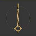 Scepter Ancient Scepter Cane Ancient Scepter Magic Scepter Metal Scepter Classical Scepter Magic Scepter 3d model