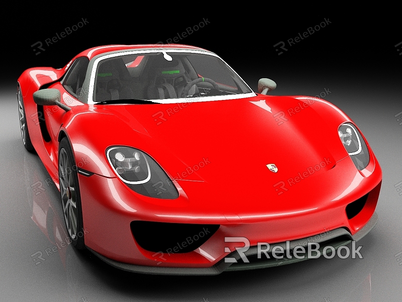 Porsche 918 2015 Car Sedan Luxury Car Racing sports car model