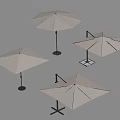 Four Different Styles Outdoor Sunshades With Modern Design And Sturdy Frames