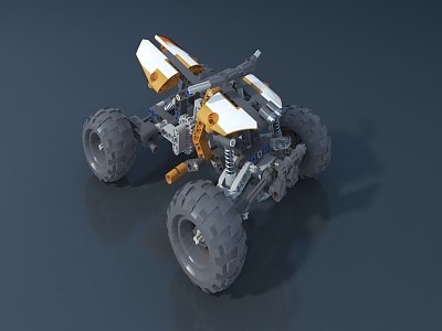 Toy car 3d model