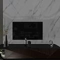 Modern Living Dining Room Interior With Chandelier Sofa Coffee Table And Decorative Mirror