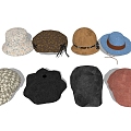 Sunshade Beret 3d model