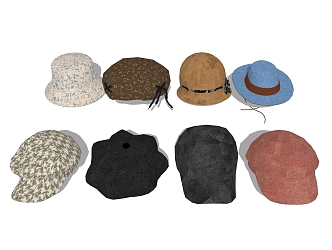 Sunshade Beret 3d model