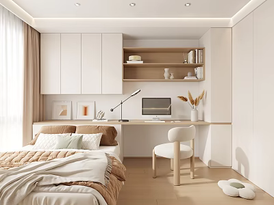 Multi-function room tatami bedroom 3d model