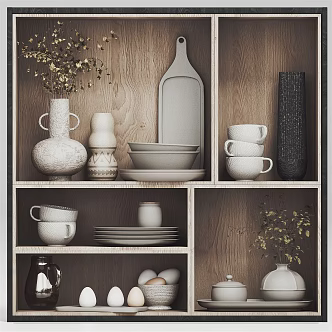 Modern Kitchen Supplies Kitchen Ornaments 3d model