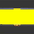 Stylish Yellow Box With Black Trim Red Circular Lock And Black Round Accent