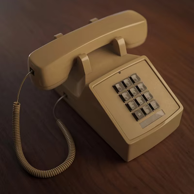 vintage telephone old telephone 3d model vintage telephone old telephone 3d model