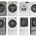 Stylish Washing Machines In Multiple Colors And Modern Designs For Home