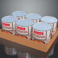Chef's Choice Canned Beef Stew With Cow Meat In Brown Cardboard Box