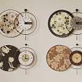Modern Clock 3d model