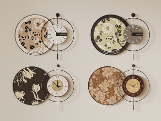 Modern Clock 3d model