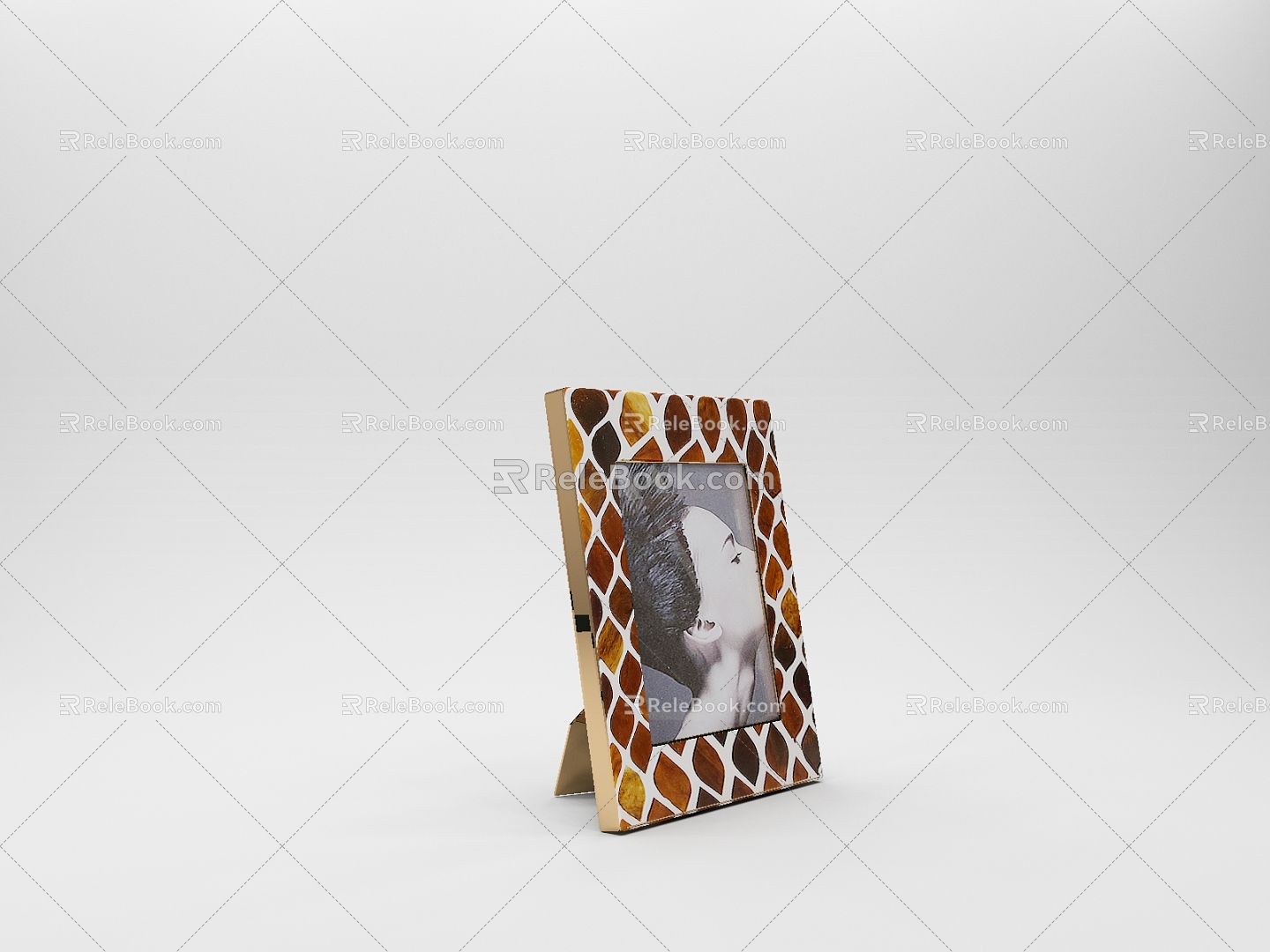 Modern Photo Frame Ornaments 3d model