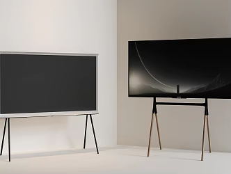 TV Stand TV Removable TV 3d model