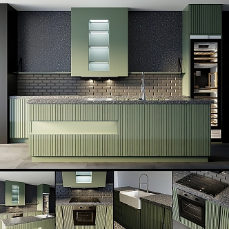 Kitchen Cabinets 3d model