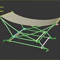 Modern Mesh Lounge Chair with Sturdy Metal Frame and Ergonomic Design