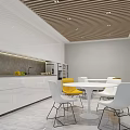 Dormitory Building Public Area Dormitory Building Public Space Leisure Space Tea Room Water Room 3d model