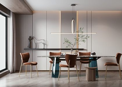 Modern Restaurant 3d model