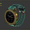 Smartwatch As Daily Living Essential With Black Strap Metal Bezel And Black Dial