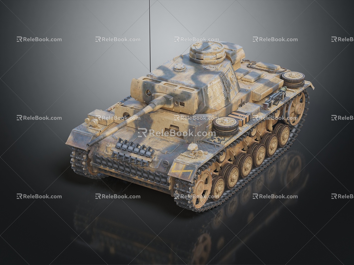 Modern Tank World War II Tank World War I Tank Heavy Tank 3d model