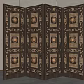 Screen partition 3d model
