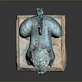 Artistic Bronze Mythical Beast Sculpture With Wings Standing On Square Base