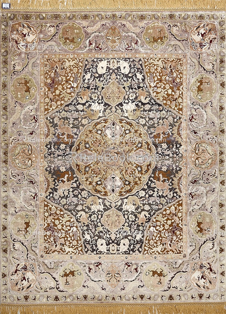 European-style Light Luxury Carpet 3d model