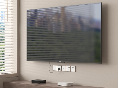 Modern Wall Hanging TV Smart TV model