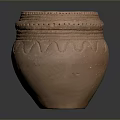 Hand Carved Ceramic Sculpture With Artisan Crafted Traditional Patterns And Textured Design