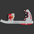 Red Heavy Duty Mechanical Tool With Multiple Rollers And Metal Structure Device