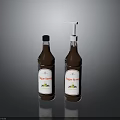 Thai Sweet Sauce Brown Bottles With Pump Dispenser And Screw Cap
