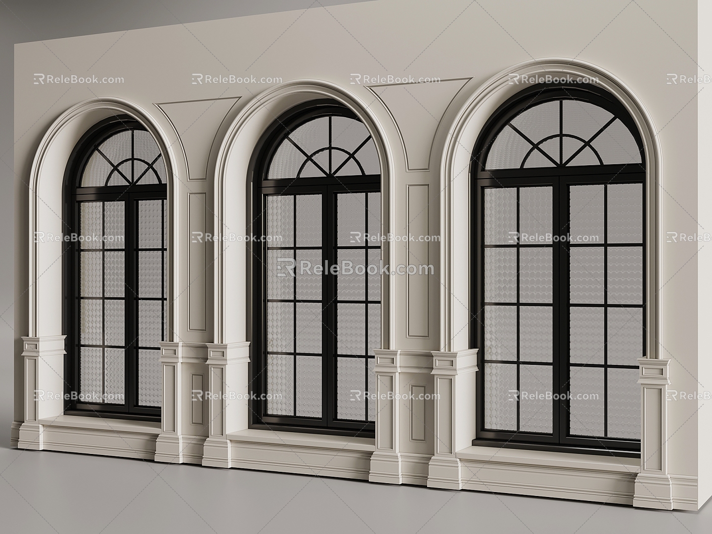 Door, window, window, window cover, wall panel, facade 3d model