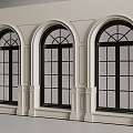 Door, window, window, window cover, wall panel, facade 3d model