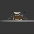 White Car Awning Camping Tent With Brown Vehicle And Shade Canopy
