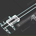 caliper ruler measuring tool stationery 3d model