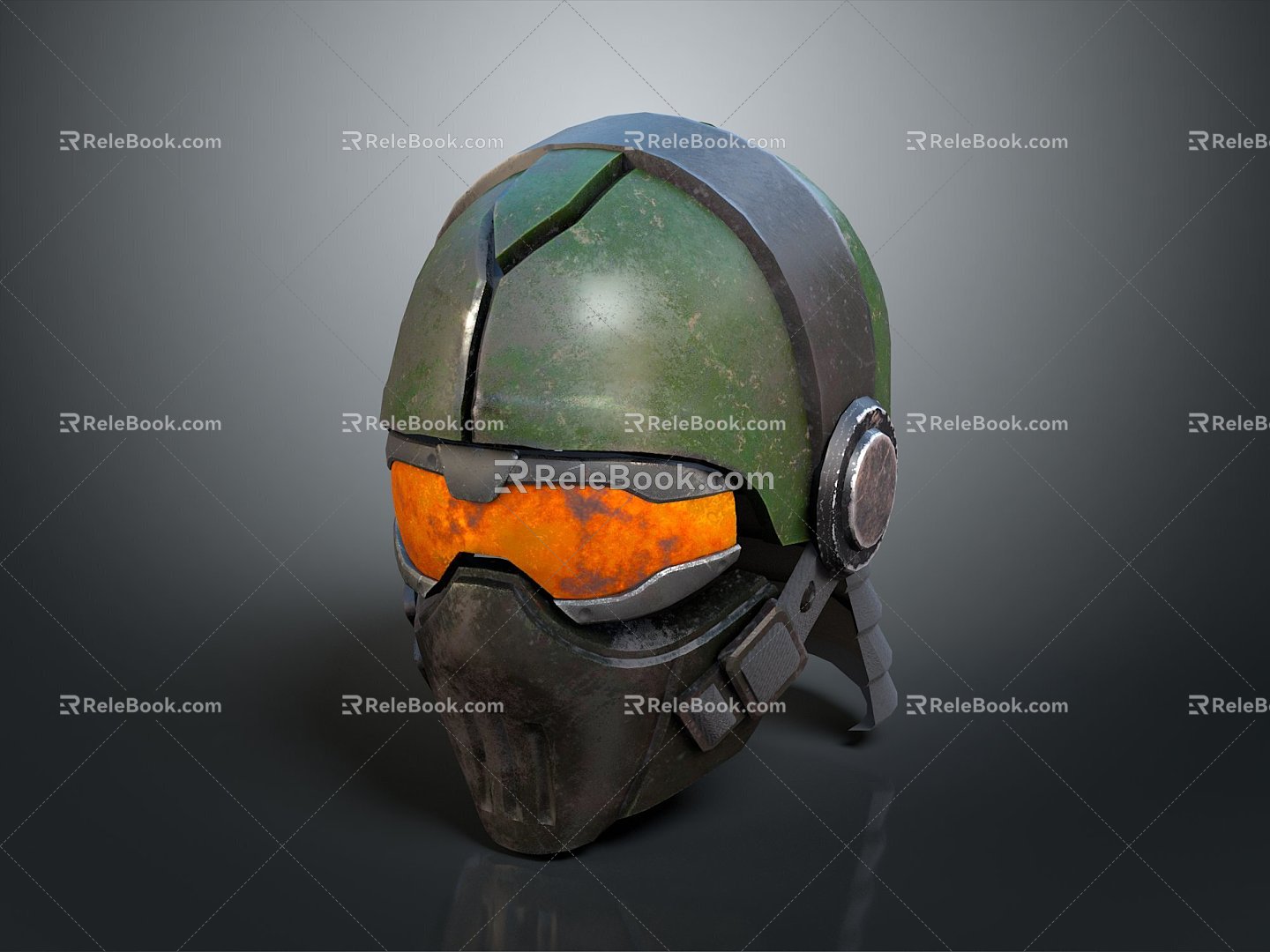 Sci-Fi Helmet Alien Helmet High Tech Helmet Game Helmet Helmet Helmet 3d model