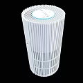Coway AP-1019C White Cylindrical Air Purifier for Home Daily Use