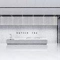 Bright Modern Spacious Office Reception Lobby With Comfortable Waiting Seats And Floor To Ceiling Windows