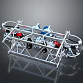 Modern auxiliary frame auxiliary frame lower bracket sub-frame 3d model