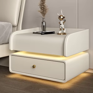 Modern Bedside Cabinet Good-looking Bedside Cabinet Multi-function Bedside Cabinet 3d model